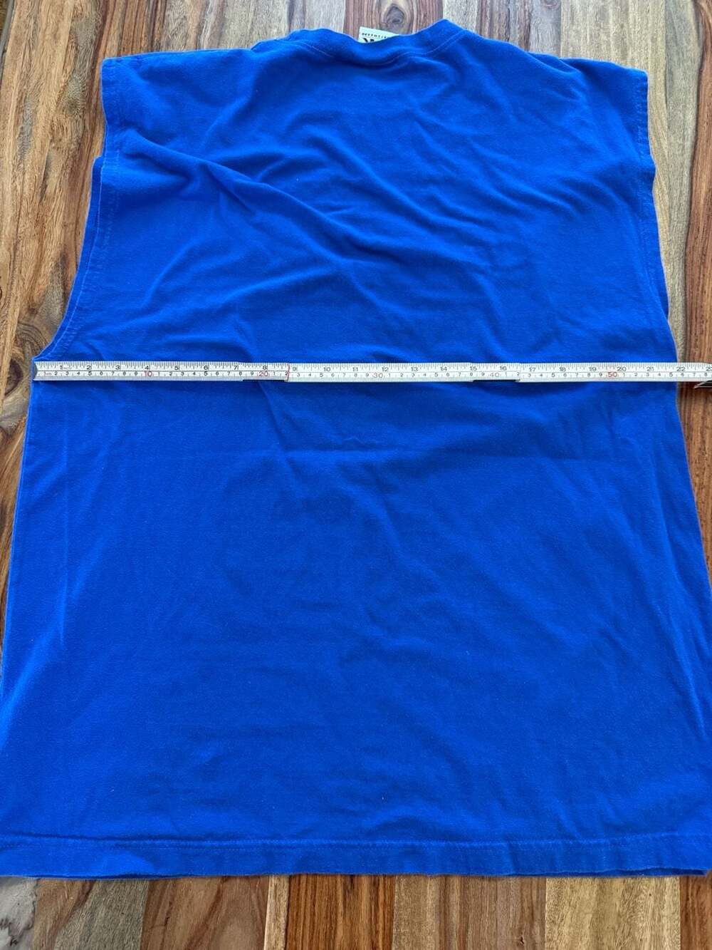 Vintage SDSU Jacks Sleeveless T-Shirt Blue Size XL - Picture 6 of 6